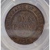 AUSTRALIA 1933/2 ONE 1 PENNY . VARIETY . OVERDATE . PCGS XF40
